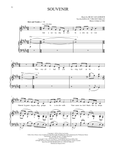Souvenir von Ricky Ian Gordon (Download) 