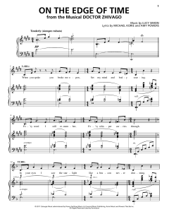 On The Edge Of Time von Michael Korie (Download) 