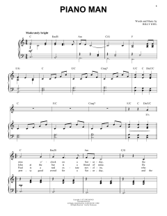Piano Man von Billy Joel (Download) 