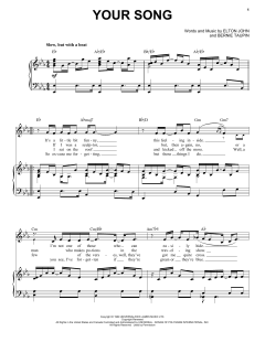 Your Song von Elton John (Download) 