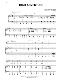 High Adventure von Alan Menken (Download) 