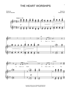 The Heart Worships von Gustav Holst (Download) 