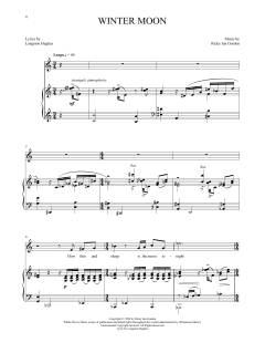 Winter Moon von Langston Hughes (Download) 