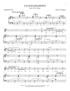 Cloud-Shadows von James H. Rogers (Download) 