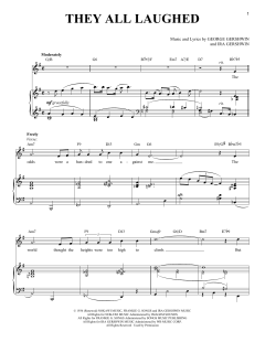 They All Laughed von Ira Gershwin (Download) 
