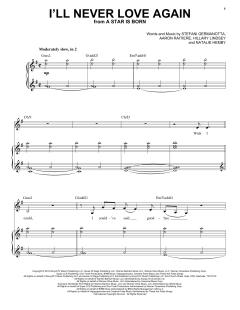 I'll Never Love Again von Lady Gaga (Download) 