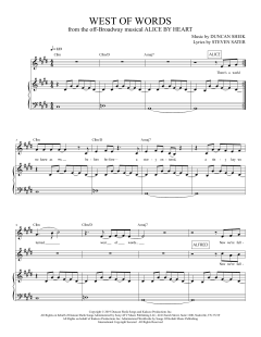 West Of Words von Duncan Sheik (Download) 