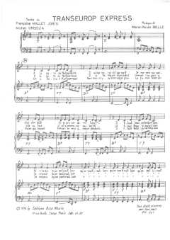 Transeurop Express von Francoise Mallet-Joris (Download) 