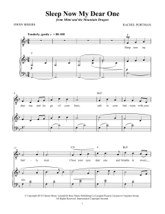 Sleep Now My Dear One von Rachel Portman (Download) 