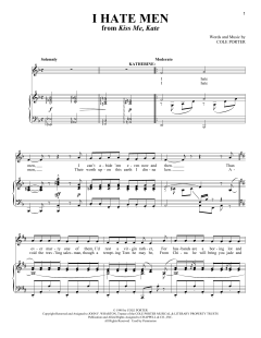 I Hate Men von Cole Porter (Download) 