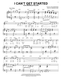 I Can't Get Started [Jazz version] von Vernon Duke (Download) 