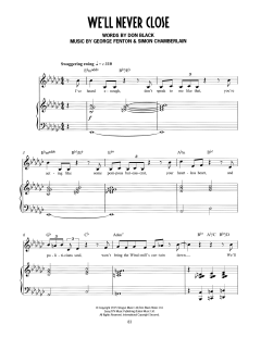 We'll Never Close von Don Black (Download) 