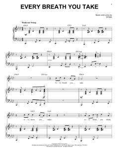 Every Breath You Take [Jazz version] von The Police (Download) 