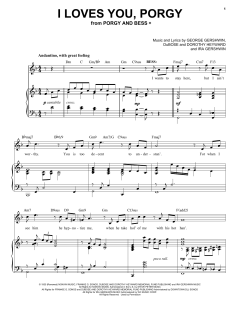 I Loves You, Porgy [Jazz version] von Ira Gershwin (Download) 