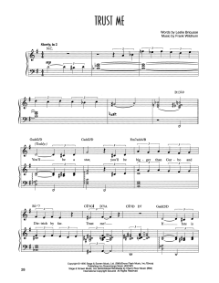 Trust Me von Frank Wildhorn (Download) 