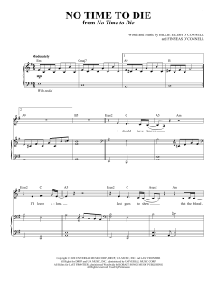 No Time To Die von Billie Eilish (Download) 