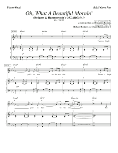 Oh, What A Beautiful Mornin' [R&H Goes Pop! version] von Richard Rodgers (Download) 