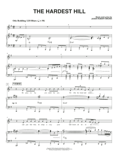 The Hardest Hill (Original Key) von Jason Robert Brown (Download) 