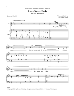 Love Never Ends von Allan Robert Petker (Download) 