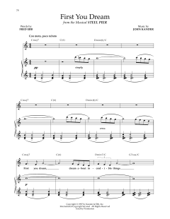 First You Dream von Fred Ebb (Download) 