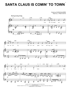 Santa Claus Is Comin' To Town [Jazz Version] von Haven Gillespie (Download) 