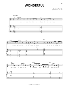 Wonderful von Stephen Schwartz (Download) 