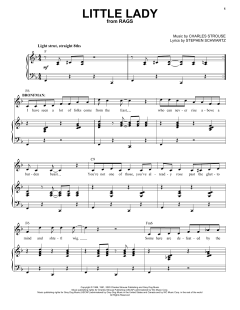 Little Lady von Charles Strouse (Download) 