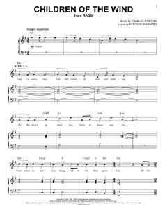 Children Of The Wind von Charles Strouse (Download) 