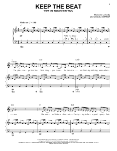 Keep The Beat von Lin-Manuel Miranda (Download) 