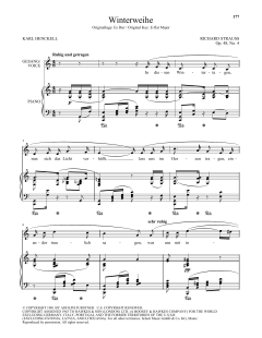 Winterweihe (Low Voice) von Karl Henckell (Download) 