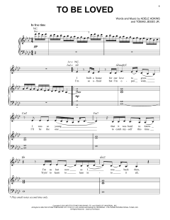 To Be Loved von Adele (Download) 