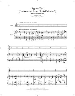 Agnus Dei (Intermezzo from "L'Arlesienne") von Andrea Bocelli (Download) 