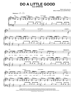 Do A Little Good von Benj Pasek (Download) 