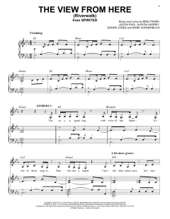 The View From Here (Riverwalk) von Benj Pasek (Download) 