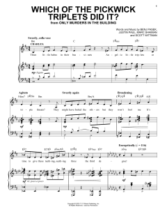 Which Of The Pickwick Triplets Did It? von Marc Shaiman (Download) 