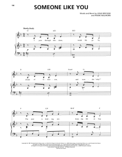Someone Like You von Frank Wildhorn (Download) 