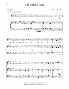 The Willow Song von Anonymous (Download) 