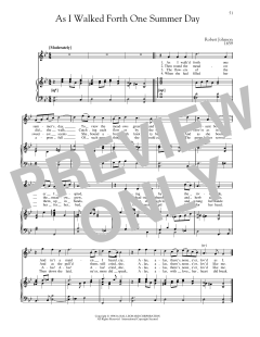 As I Walked Forth One Summer Day von Robert Johnson (Download) 