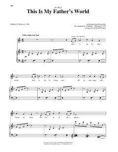 This Is My Father's World von Maltbie Davenport Babcock (Download) 