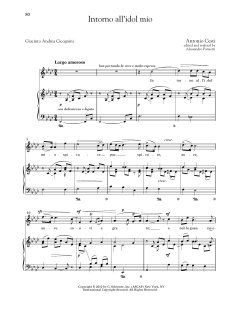 Intorno All'idol Mio (High Voice) von Antonio Cesti (Download) 