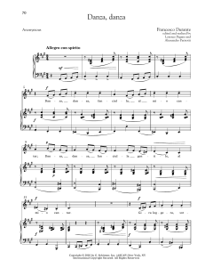 Danza, Danza (Low Voice) von Francesco Durante (Download) 