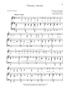 Vittoria, Vittoria! (Low Voice) von Domenico Benigni (Download) 