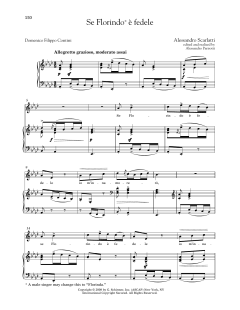 Se Florindo e Fedele (Medium High Voice) von Alessandro Scarlatti (Download) 
