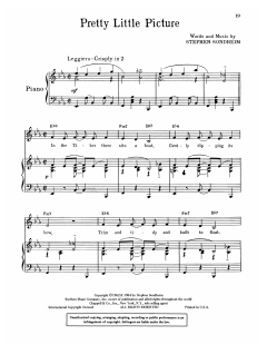 Pretty Little Picture von Stephen Sondheim (Download) 