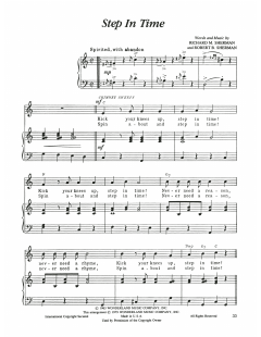 Step In Time von Robert Bernard Sherman (Download) 