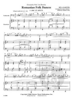 Romanian Folk Dances von Béla Bartók 