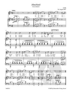 Lieder 11 von Franz Schubert 