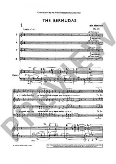 The Bermudas op. 33 von Iain Hamilton 