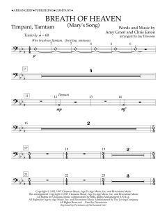 Breath of Heaven (Mary's Song) von Amy Grant (Download) 