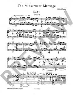 The Midsummer Marriage von Sir Michael Tippett 
